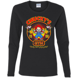 T-Shirts Black / S Chucky's Gym Women's Long Sleeve T-Shirt