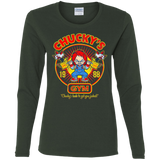 T-Shirts Forest / S Chucky's Gym Women's Long Sleeve T-Shirt