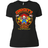 T-Shirts Black / X-Small Chucky's Gym Women's Premium T-Shirt