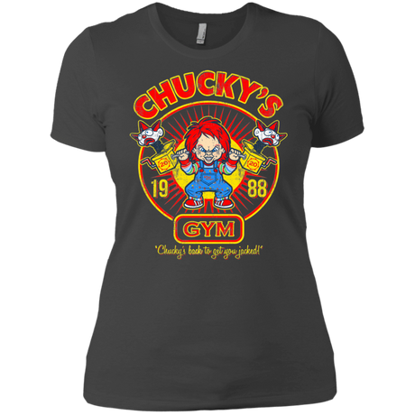 T-Shirts Heavy Metal / X-Small Chucky's Gym Women's Premium T-Shirt