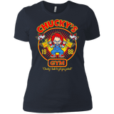 T-Shirts Indigo / X-Small Chucky's Gym Women's Premium T-Shirt