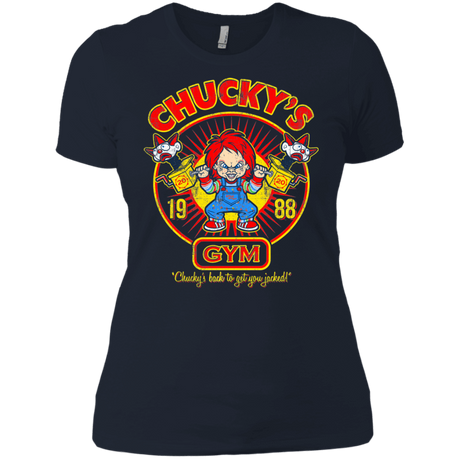 T-Shirts Midnight Navy / X-Small Chucky's Gym Women's Premium T-Shirt
