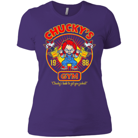 T-Shirts Purple Rush/ / X-Small Chucky's Gym Women's Premium T-Shirt