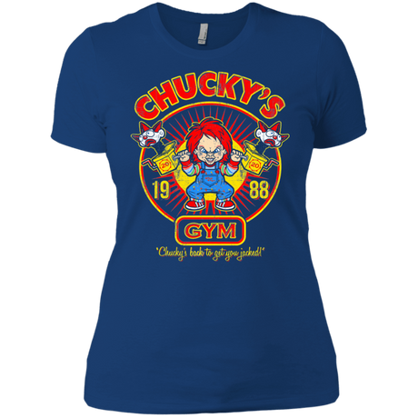 T-Shirts Royal / X-Small Chucky's Gym Women's Premium T-Shirt