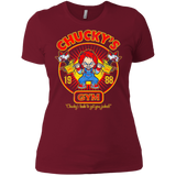 T-Shirts Scarlet / X-Small Chucky's Gym Women's Premium T-Shirt