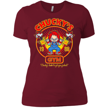 T-Shirts Scarlet / X-Small Chucky's Gym Women's Premium T-Shirt