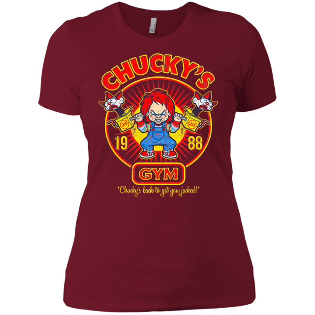 T-Shirts Scarlet / X-Small Chucky's Gym Women's Premium T-Shirt