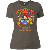 T-Shirts Warm Grey / X-Small Chucky's Gym Women's Premium T-Shirt