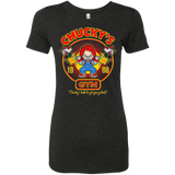 T-Shirts Vintage Black / S Chucky's Gym Women's Triblend T-Shirt