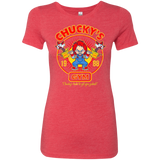 T-Shirts Vintage Red / S Chucky's Gym Women's Triblend T-Shirt