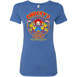 T-Shirts Vintage Royal / S Chucky's Gym Women's Triblend T-Shirt