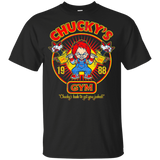 T-Shirts Black / YXS Chucky's Gym Youth T-Shirt