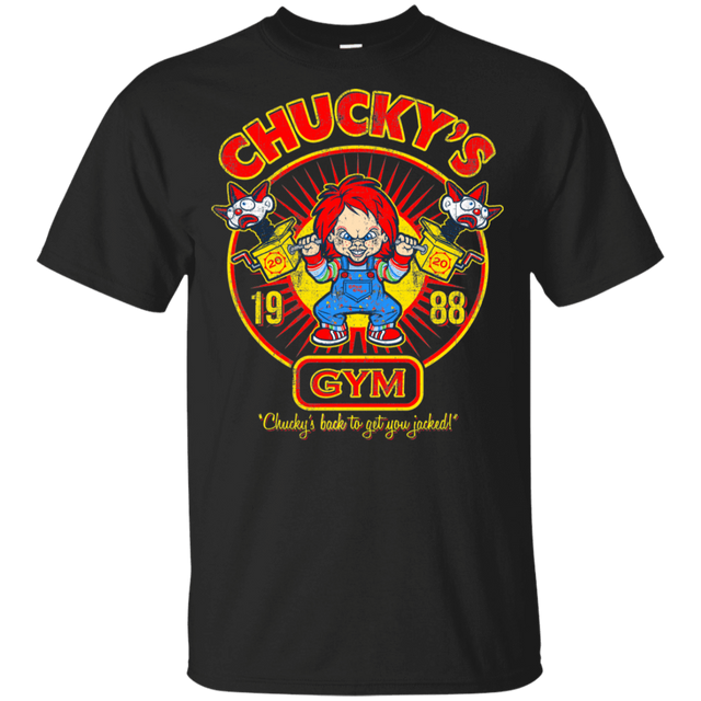 T-Shirts Black / YXS Chucky's Gym Youth T-Shirt