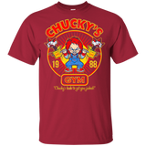 T-Shirts Cardinal / YXS Chucky's Gym Youth T-Shirt