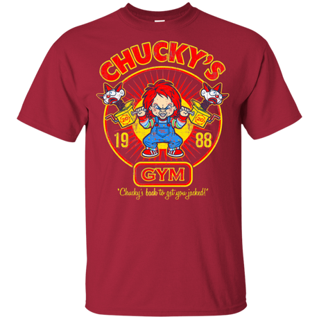 T-Shirts Cardinal / YXS Chucky's Gym Youth T-Shirt