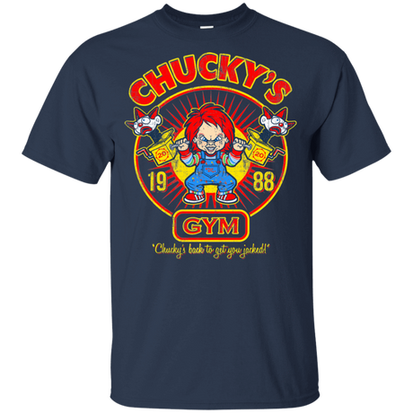 T-Shirts Navy / YXS Chucky's Gym Youth T-Shirt