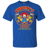 T-Shirts Royal / YXS Chucky's Gym Youth T-Shirt