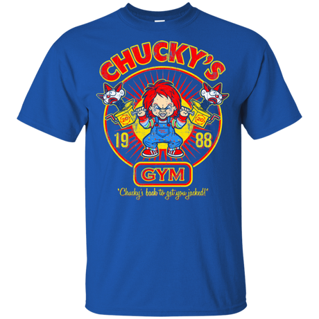 T-Shirts Royal / YXS Chucky's Gym Youth T-Shirt