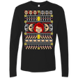 T-Shirts Black / Small Chucky ugly sweater Men's Premium Long Sleeve