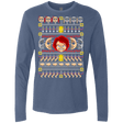 T-Shirts Indigo / Small Chucky ugly sweater Men's Premium Long Sleeve