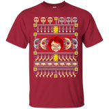 T-Shirts Cardinal / Small Chucky ugly sweater T-Shirt