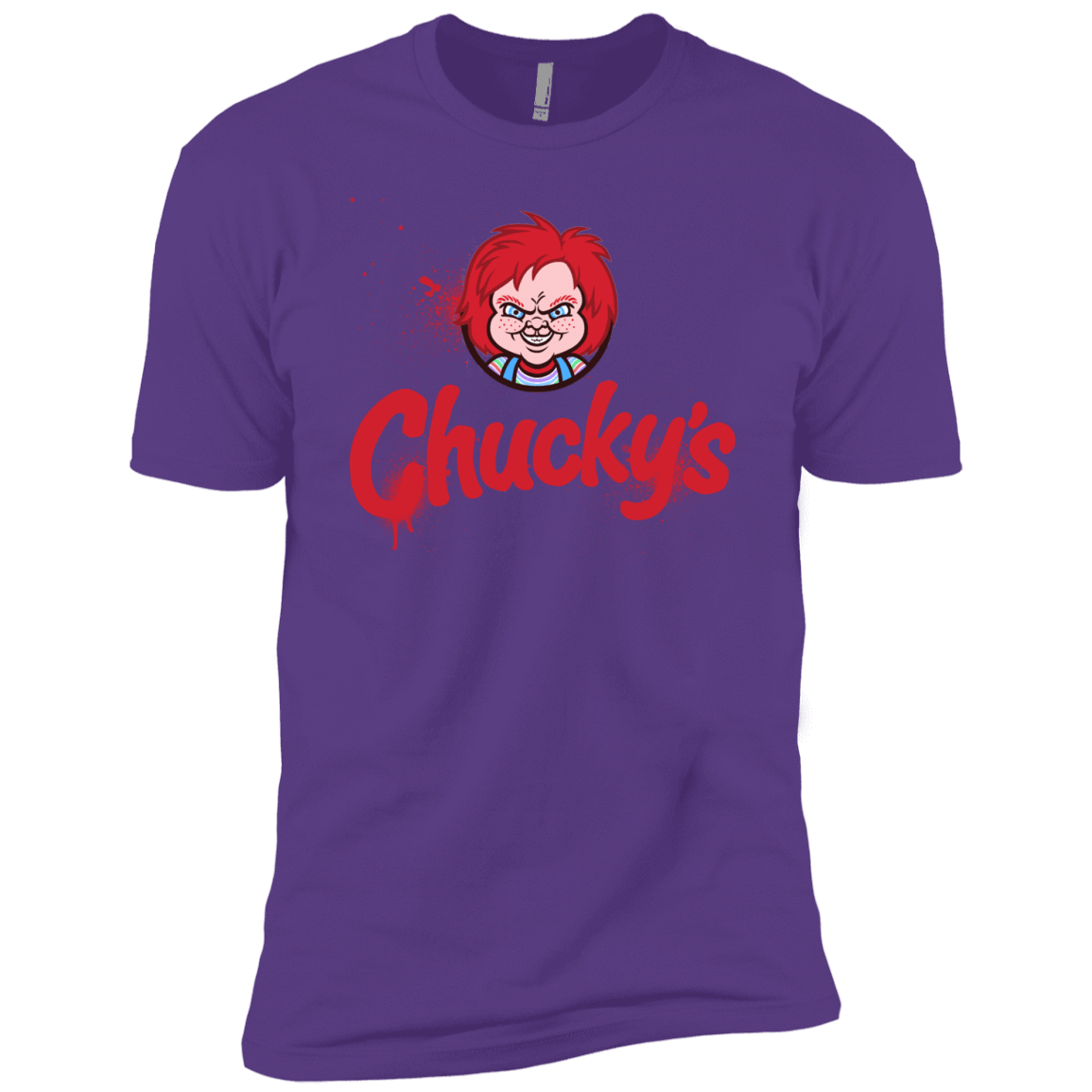 T-Shirts Purple Rush / YXS Chuckys Logo Boys Premium T-Shirt