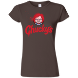 T-Shirts Dark Chocolate / S Chuckys Logo Junior Slimmer-Fit T-Shirt