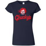 T-Shirts Navy / S Chuckys Logo Junior Slimmer-Fit T-Shirt