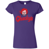 T-Shirts Purple / S Chuckys Logo Junior Slimmer-Fit T-Shirt