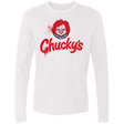 T-Shirts White / S Chuckys Logo Men's Premium Long Sleeve