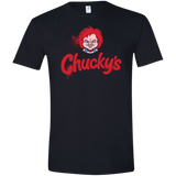 T-Shirts Black / S Chuckys Logo Men's Semi-Fitted Softstyle