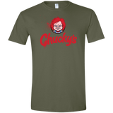 T-Shirts Military Green / S Chuckys Logo Men's Semi-Fitted Softstyle