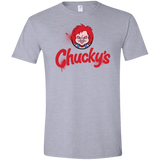 T-Shirts Sport Grey / X-Small Chuckys Logo Men's Semi-Fitted Softstyle
