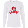 T-Shirts White / S Chuckys Logo Women's Long Sleeve T-Shirt