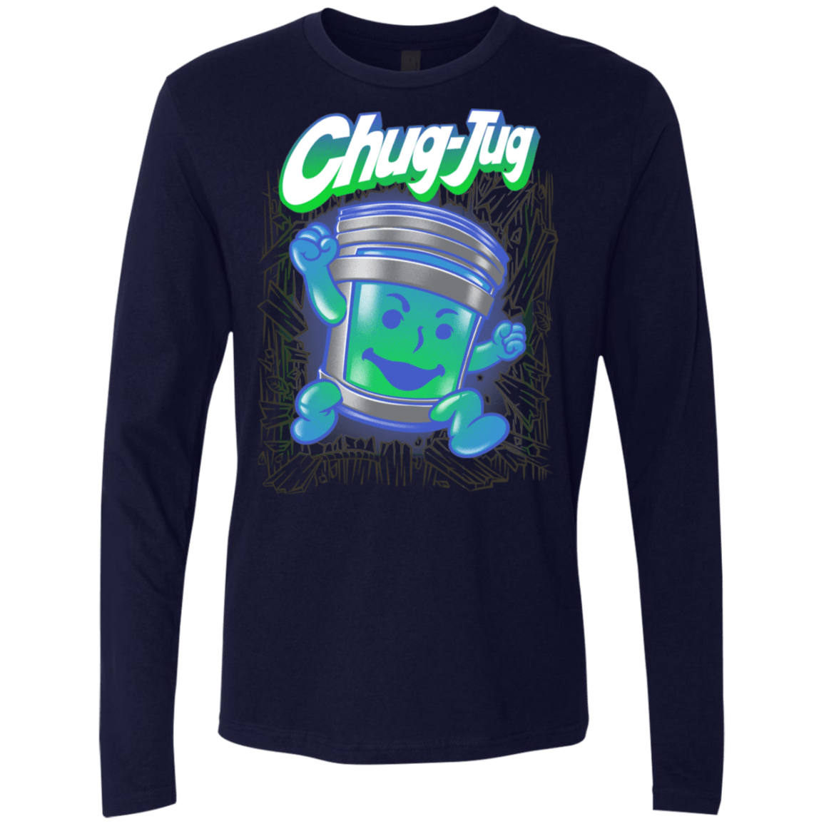 T-Shirts Midnight Navy / S Chug-Jug Men's Premium Long Sleeve