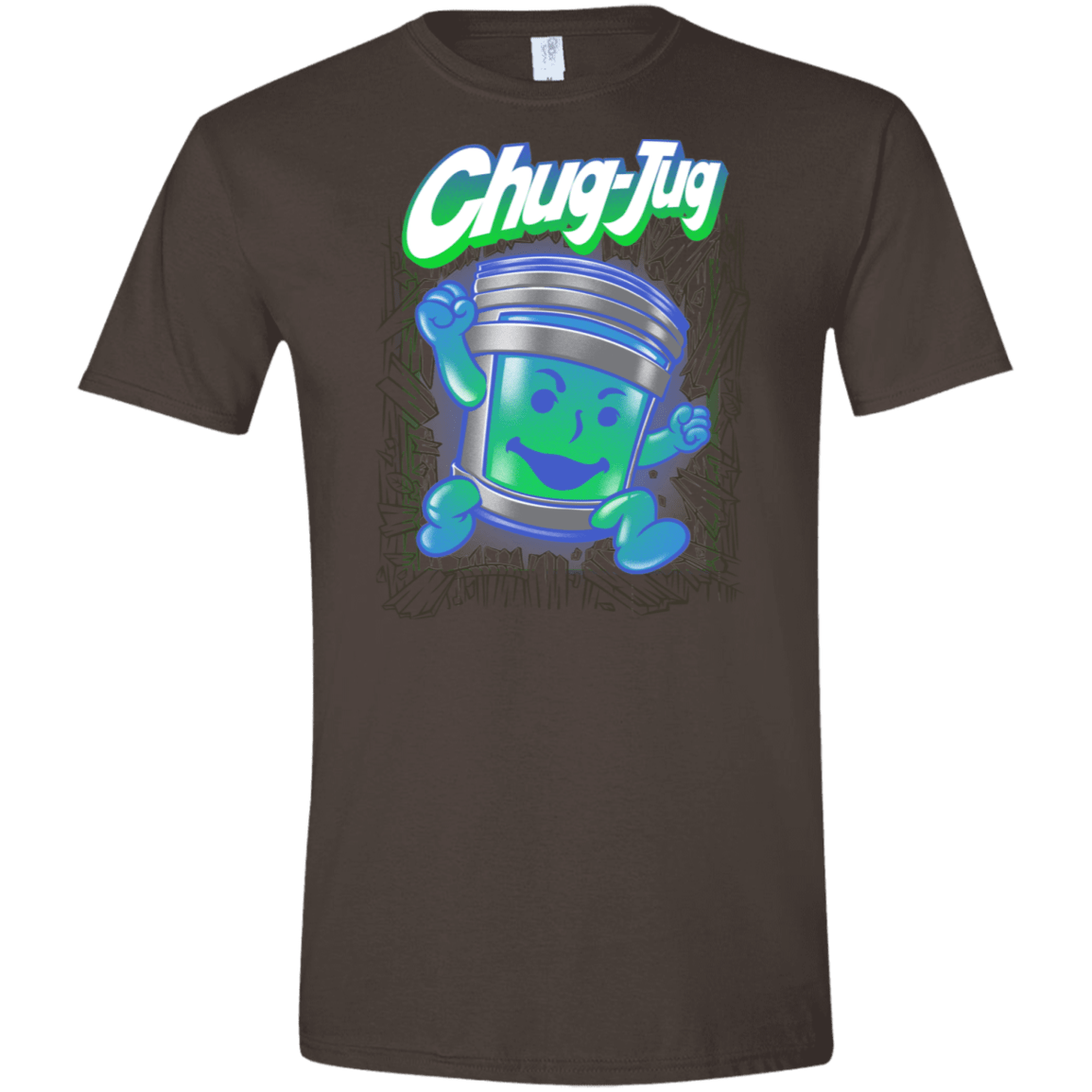 T-Shirts Dark Chocolate / S Chug-Jug Men's Semi-Fitted Softstyle