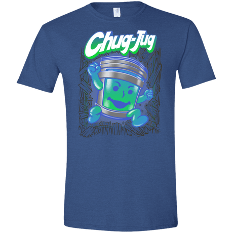 T-Shirts Heather Royal / X-Small Chug-Jug Men's Semi-Fitted Softstyle