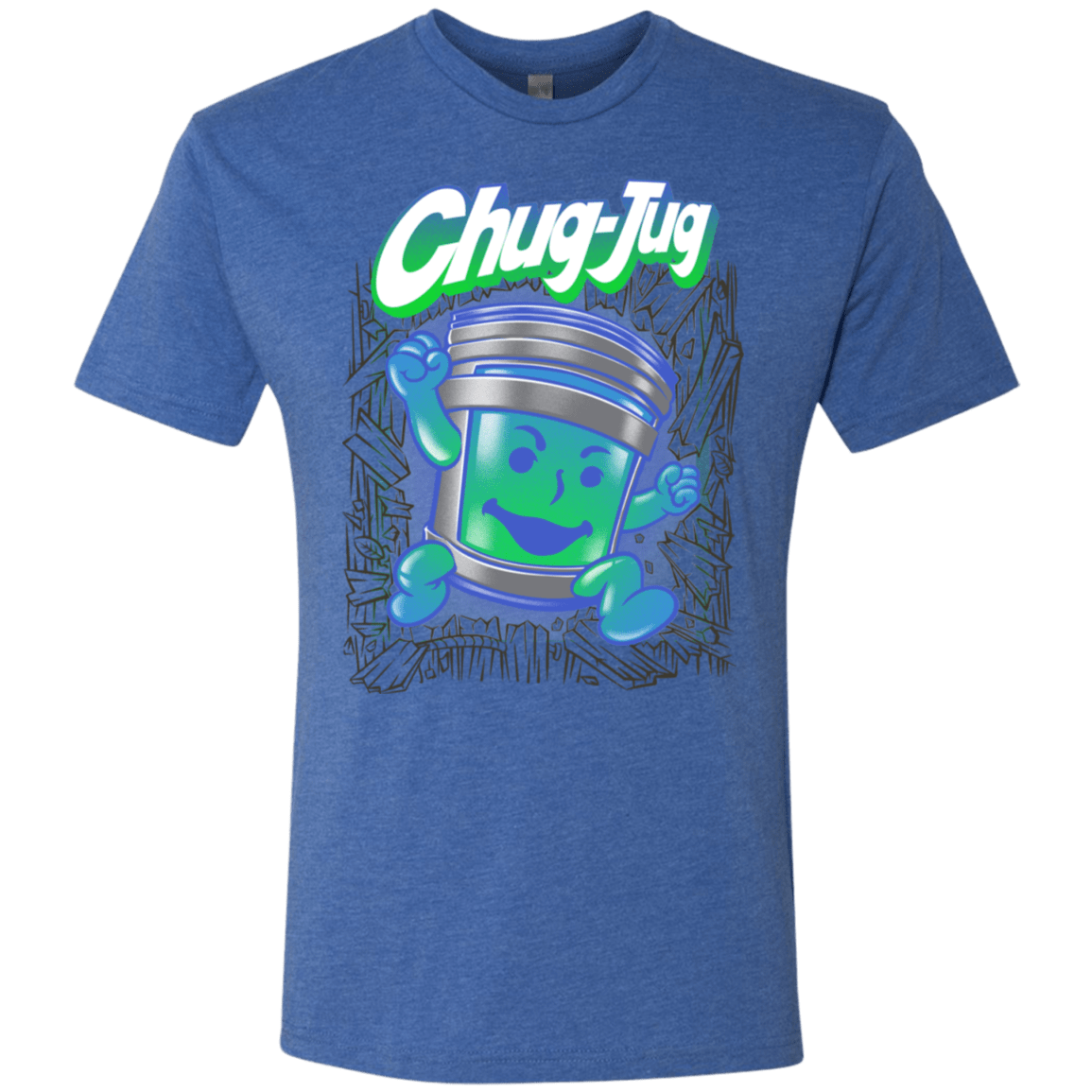 T-Shirts Vintage Royal / S Chug-Jug Men's Triblend T-Shirt