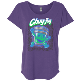 T-Shirts Purple Rush / X-Small Chug-Jug Triblend Dolman Sleeve