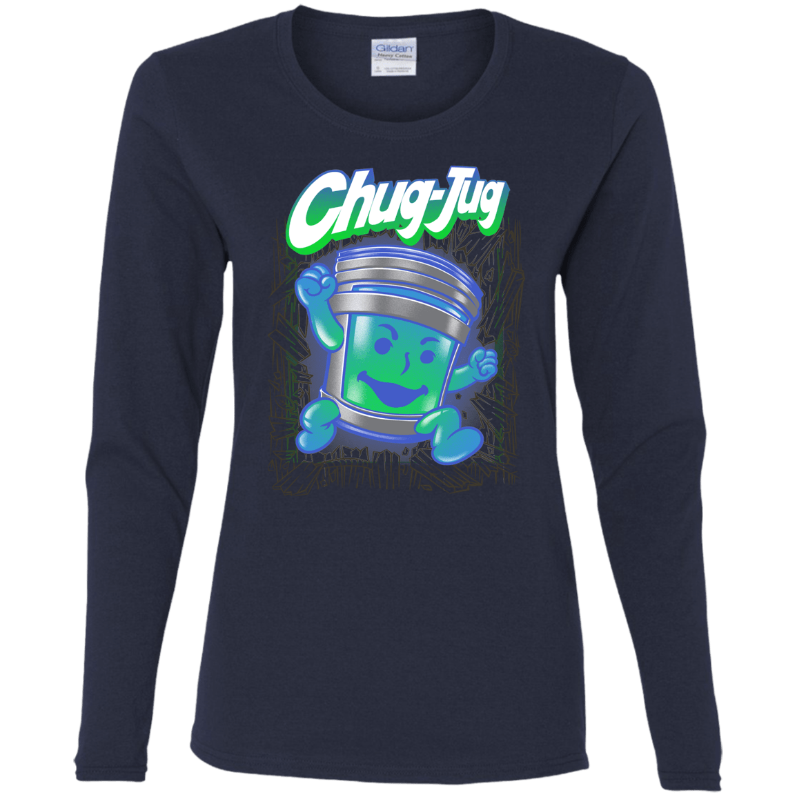 T-Shirts Navy / S Chug-Jug Women's Long Sleeve T-Shirt