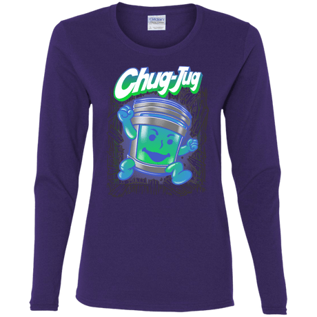 T-Shirts Purple / S Chug-Jug Women's Long Sleeve T-Shirt