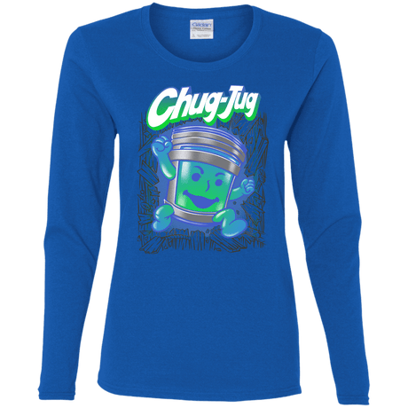 T-Shirts Royal / S Chug-Jug Women's Long Sleeve T-Shirt