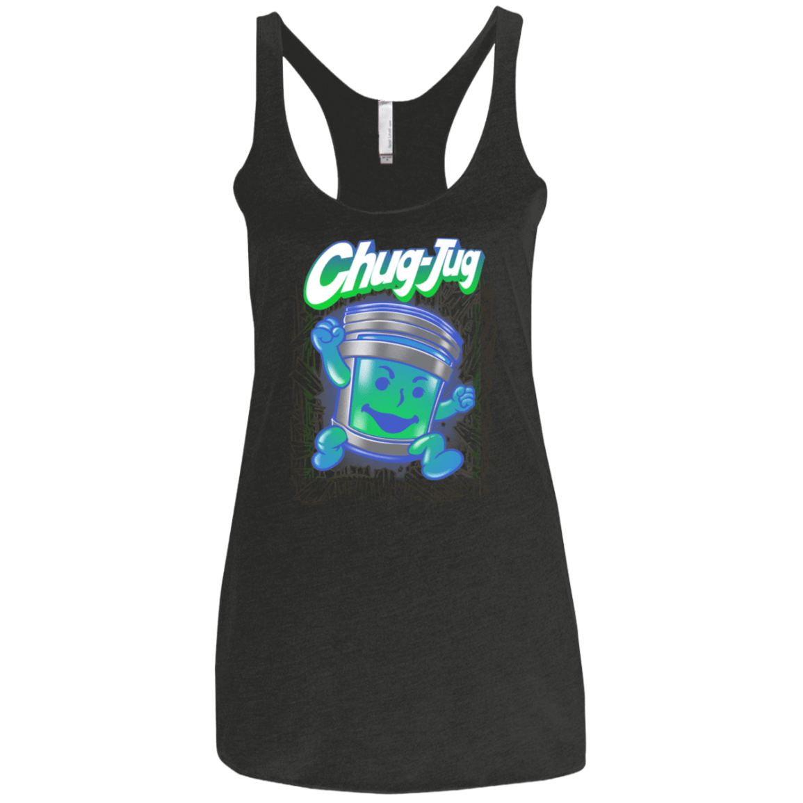 T-Shirts Vintage Black / X-Small Chug-Jug Women's Triblend Racerback Tank