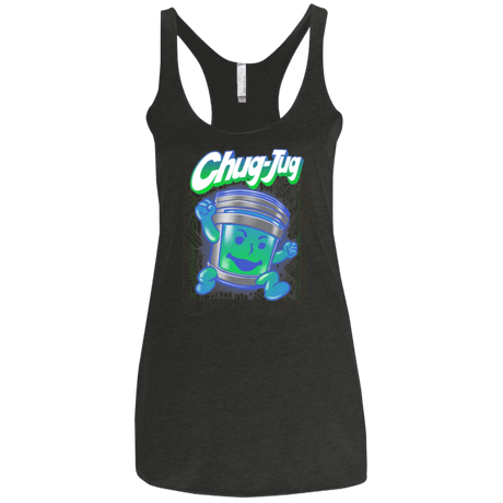 T-Shirts Vintage Black / X-Small Chug-Jug Women's Triblend Racerback Tank