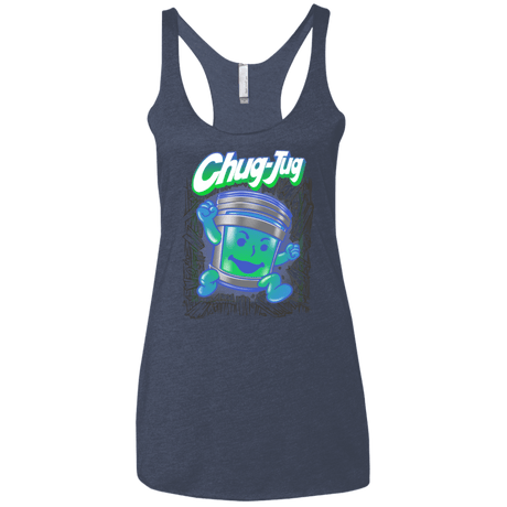 T-Shirts Vintage Navy / X-Small Chug-Jug Women's Triblend Racerback Tank