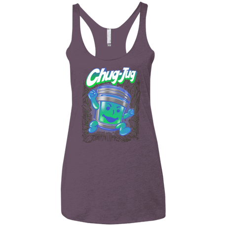 T-Shirts Vintage Purple / X-Small Chug-Jug Women's Triblend Racerback Tank