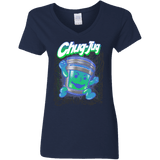 T-Shirts Navy / S Chug-Jug Women's V-Neck T-Shirt