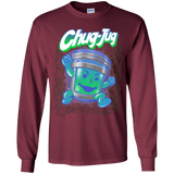 T-Shirts Maroon / YS Chug-Jug Youth Long Sleeve T-Shirt