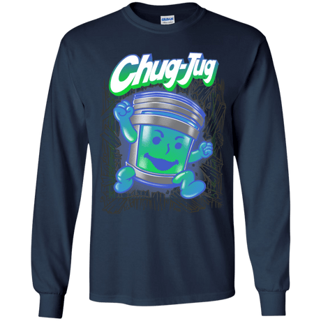 T-Shirts Navy / YS Chug-Jug Youth Long Sleeve T-Shirt