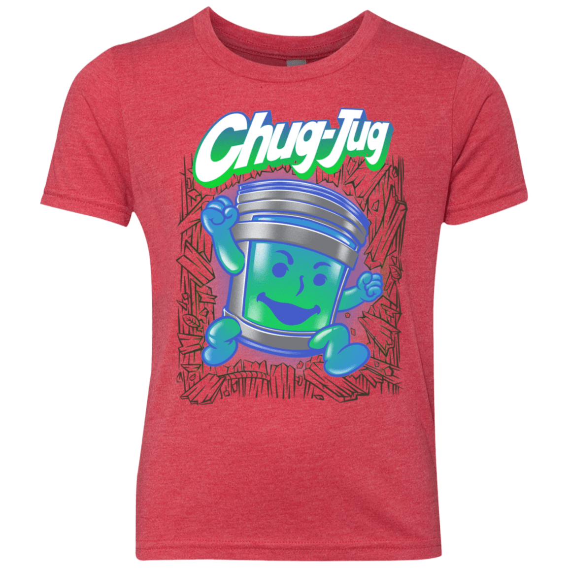 T-Shirts Vintage Red / YXS Chug-Jug Youth Triblend T-Shirt